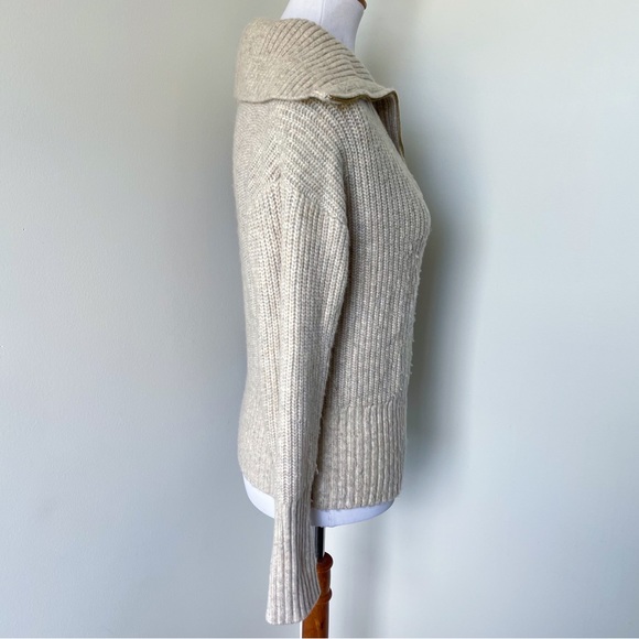 Cupcakes & Cashmere Knit Quarter Zip Sweater Size XS - Picture 5 of 9